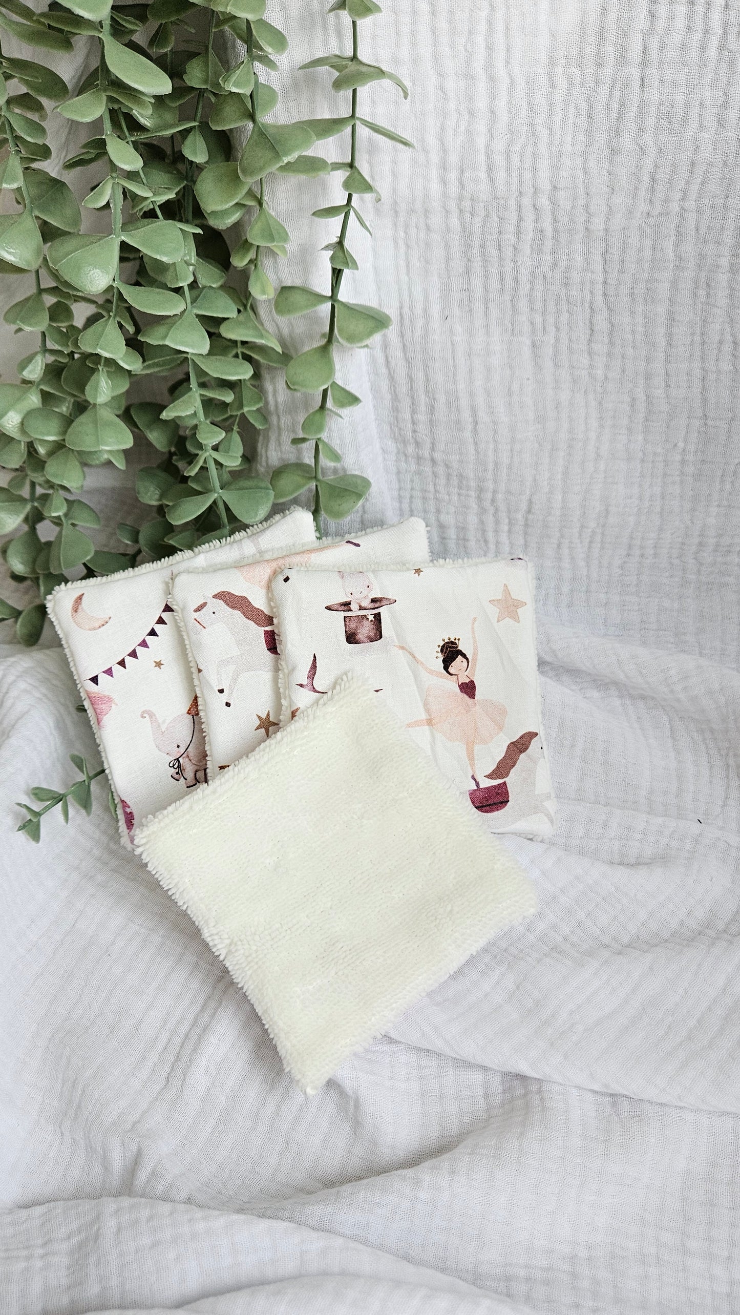 Lot de 5 cotons nettoyants Sophie