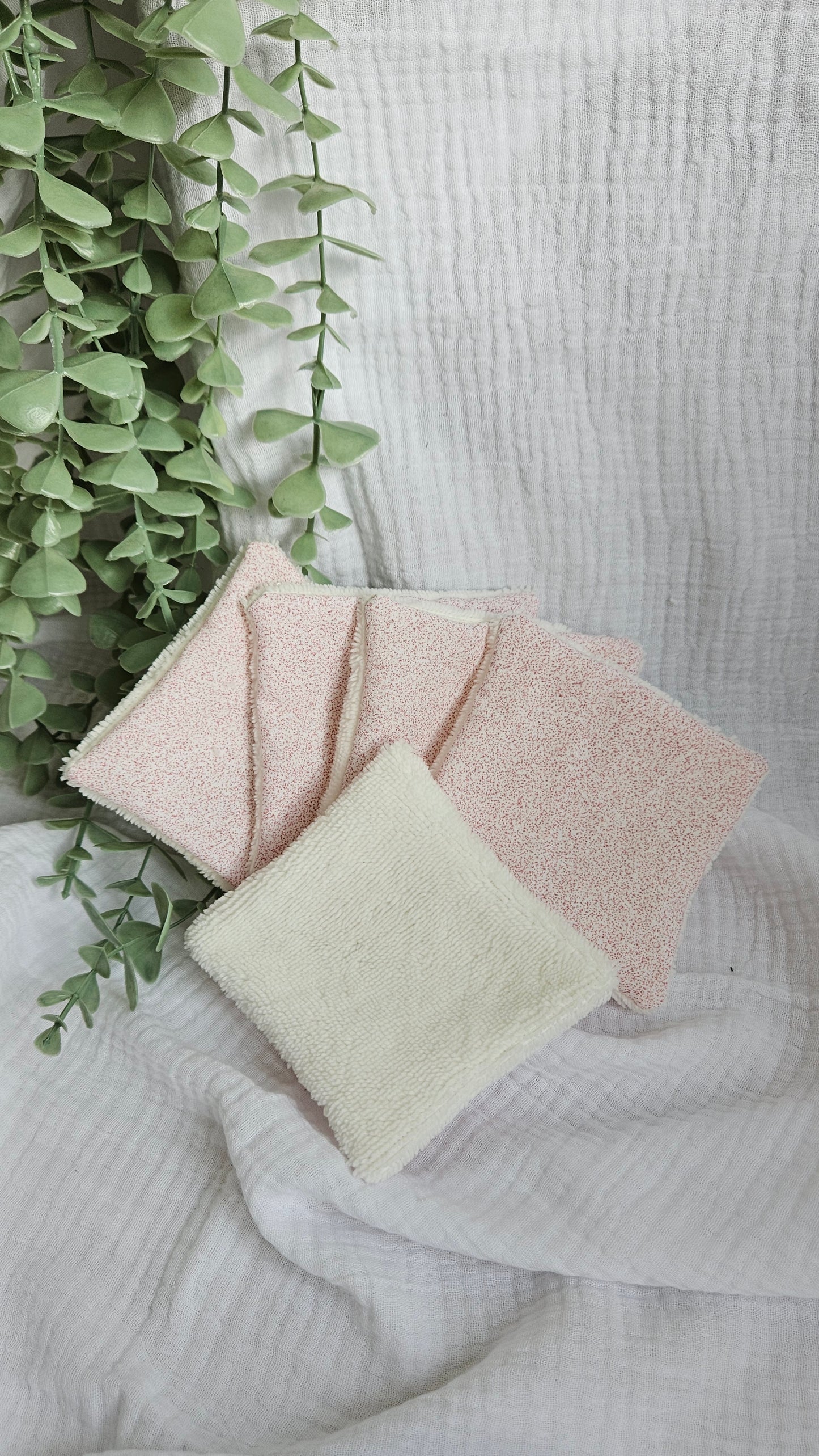 Coton nettoyant Rose