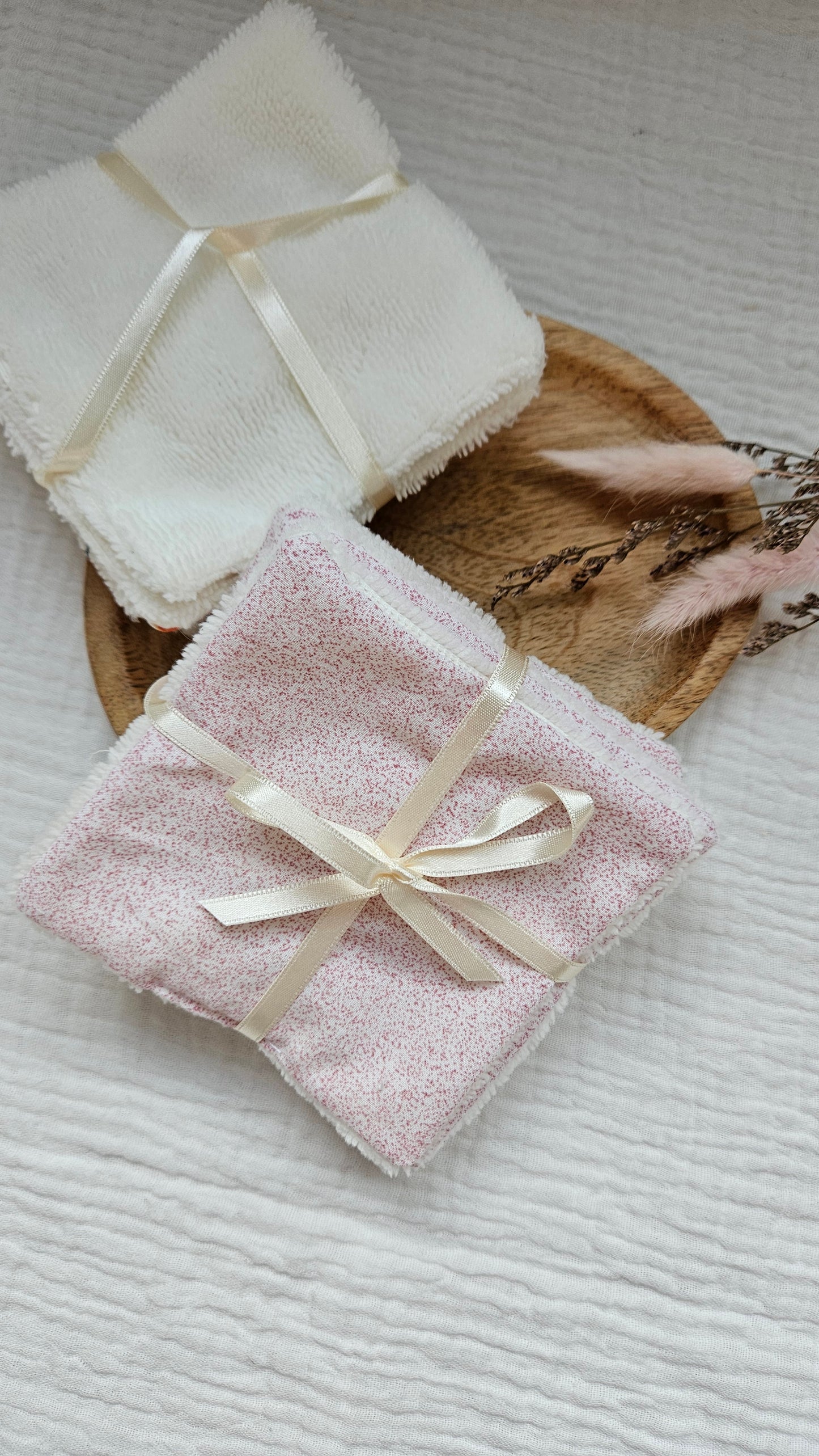 Lot de 5 cotons nettoyants Rose