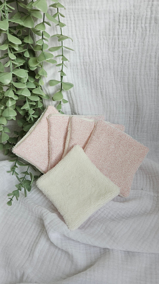 Coton nettoyant Rose