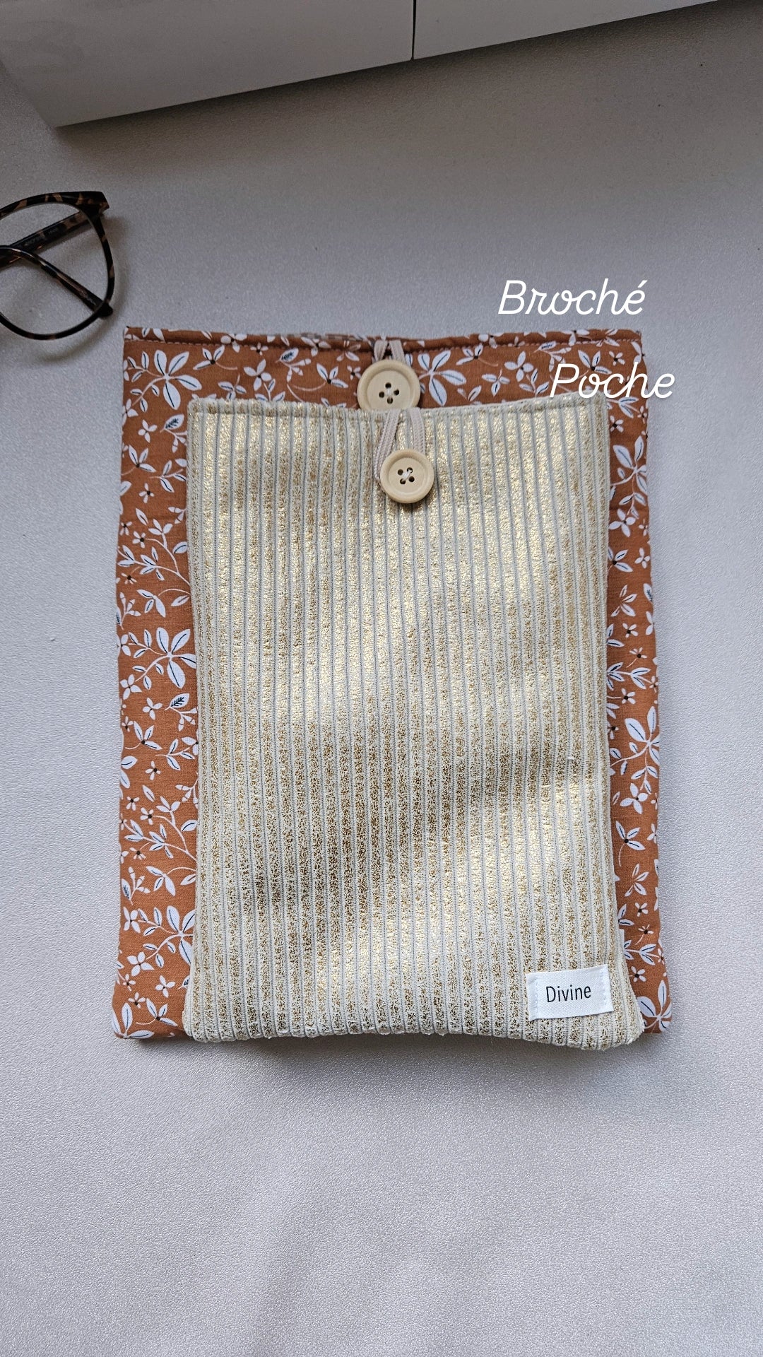 Pochette à livre Camille