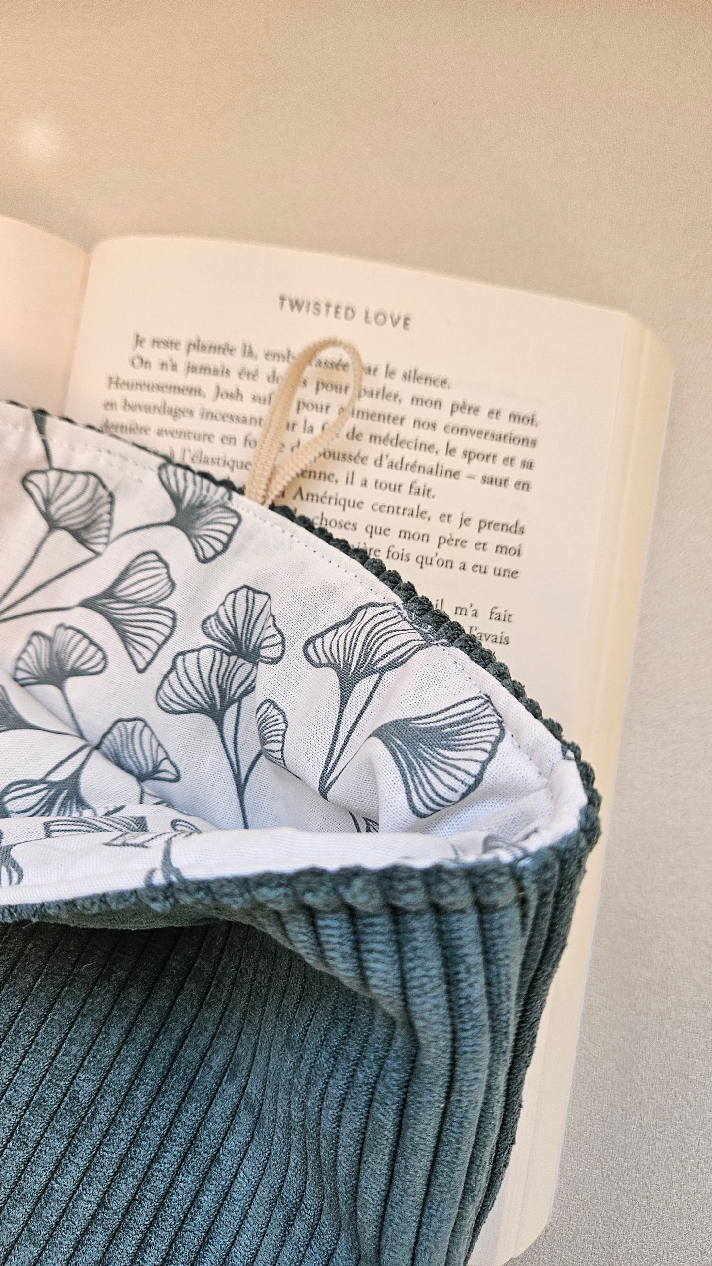 Pochette à livre Emeraude