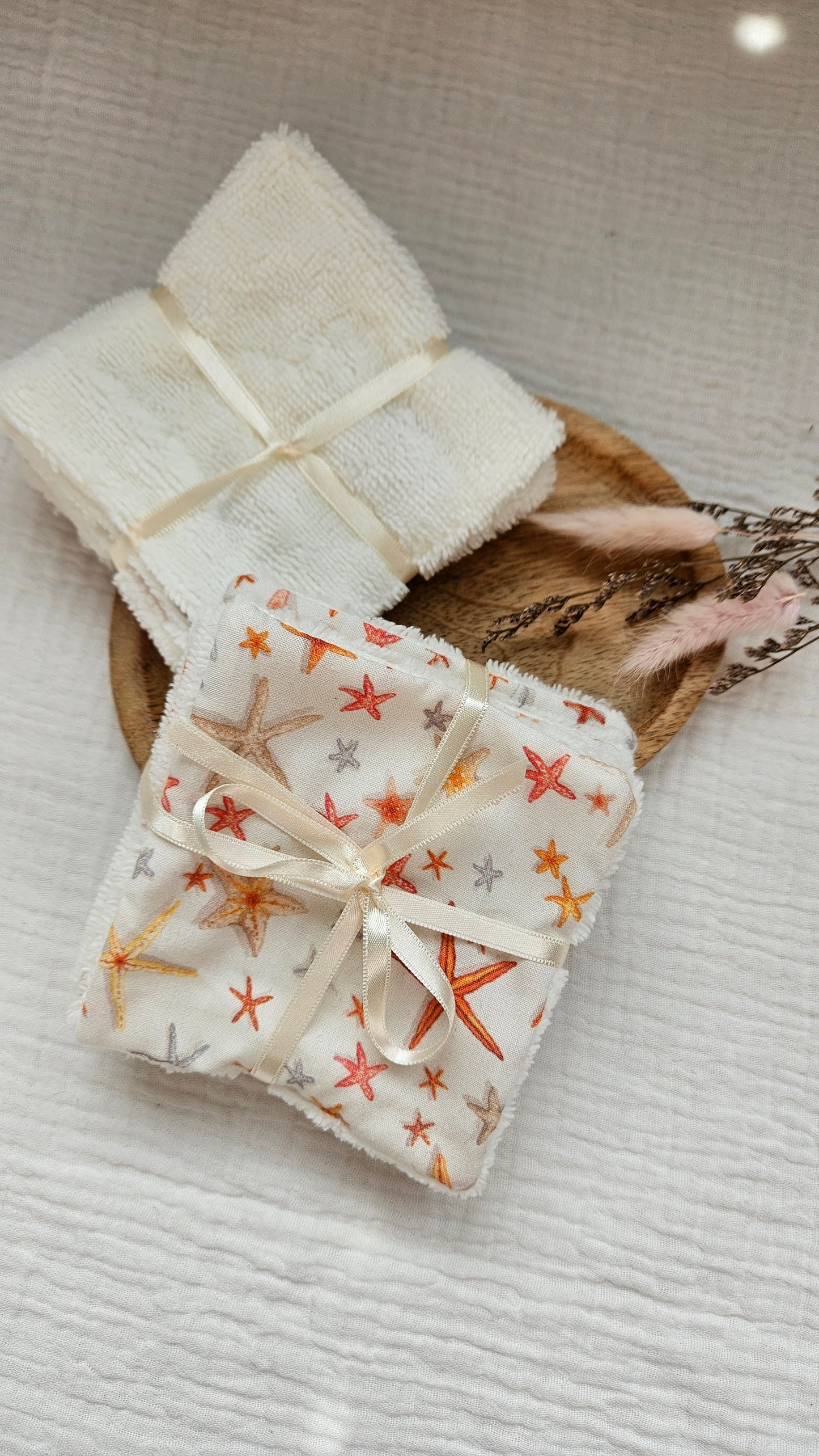 Lot de 5 cotons nettoyants Mer